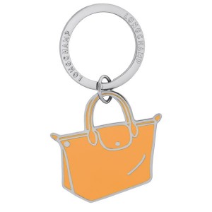 Apricot Longchamp Le Pliage Women's Key Rings | 61839-FNMW