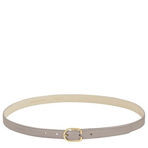 Beige Longchamp Le Foulonne Women's Belts | 27639-YQAG