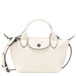 Beige Longchamp Le Pliage Xtra XS Women's Handbag | 13024-HSRN