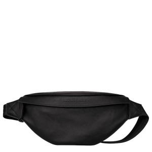 Black Longchamp 3D M Men's Belt Bags | 26540-NVTJ