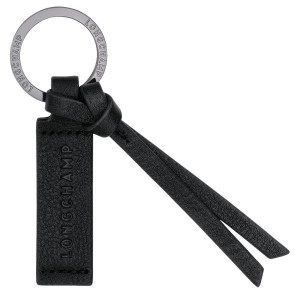 Black Longchamp 3D Men's Key Rings | 60934-MSEN