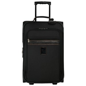 Black Longchamp Boxford M Women's Suitcases | 02854-TMUV