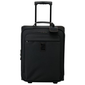 Black Longchamp Boxford S Men's Suitcases | 98713-IHLW