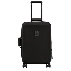 Black Longchamp Boxford S Men's Suitcases | 69703-IKCA