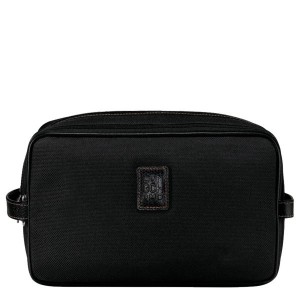 Black Longchamp Boxford Women's Toiletry Bags | 38564-IWSV