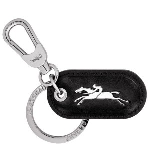 Black Longchamp Box-trot Women's Key Rings | 70164-FWZI