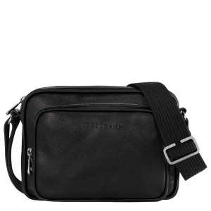 Black Longchamp Le Foulonne S Men's Mini Bags | 72845-OPJD