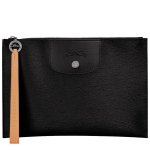 Black Longchamp Le Pliage City Women's Pouches | 94723-PIHM