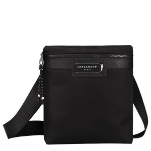 Black Longchamp Le Pliage Energy S Men's Crossbody Bags | 79183-AZMN