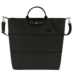 Black Longchamp Le Pliage Expandable Women's Travel Bags | 27961-QIMP