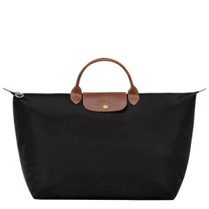 Black Longchamp Le Pliage Original S Women's Travel Bags | 39560-FHIL