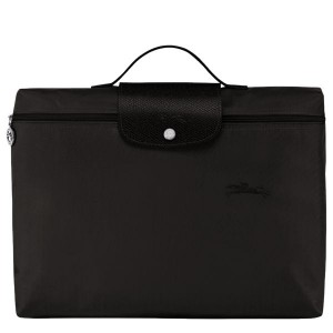 Black Longchamp Le Pliage S Men's Briefcase | 20346-QTBE