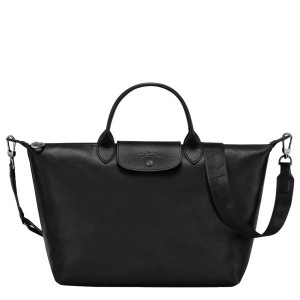 Black Longchamp Le Pliage Xtra L Men's Handbag | 30648-WSEF