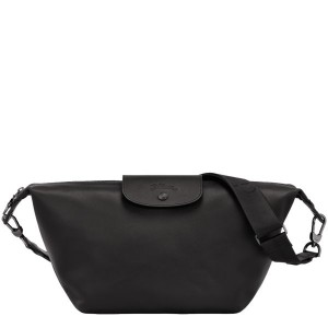 Black Longchamp Le Pliage Xtra S Men's Hobo Bag | 65790-BRCU