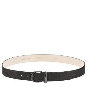 Black Longchamp Roseau Essential Women's Belts | 64503-ORCT