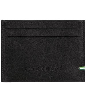 Black Longchamp Sur Seine Men's Cardholders | 36159-DCJF