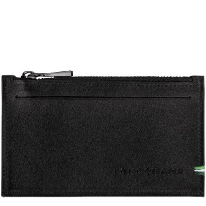 Black Longchamp Sur Seine Men's Coin Purses | 79465-VGHL