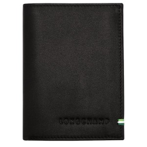 Black Longchamp Sur Seine Men's Wallets | 80563-ZFAE