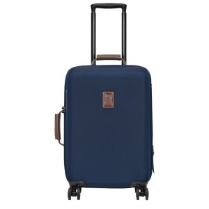 Blue Longchamp Boxford S Men's Suitcases | 84230-JDQB