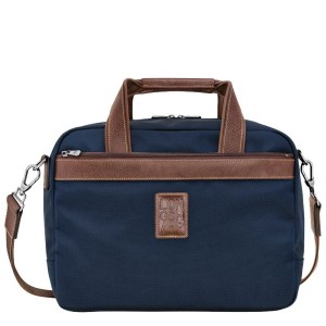 Blue Longchamp Boxford S Men's Travel Bags | 58167-UQYM