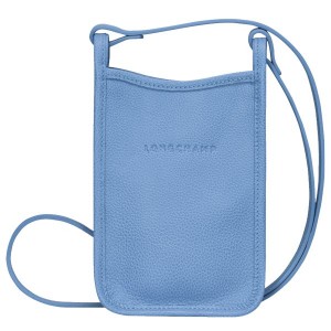 Blue Longchamp Le Foulonne Men's Phone Case | 68524-YNVK