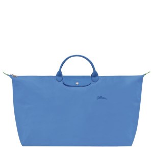 Blue Longchamp Le Pliage M Men's Travel Bags | 09124-FVST