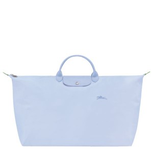 Blue Longchamp Le Pliage M Men's Travel Bags | 79231-YMHZ