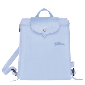 Blue Longchamp Le Pliage M Women's Backpacks | 83416-VCRE