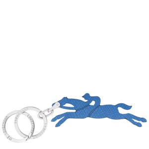 Blue Longchamp Le Pliage Men's Key Rings | 06345-TSMB