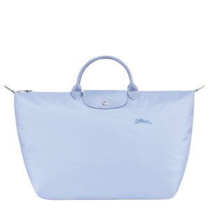 Blue Longchamp Le Pliage S Men's Travel Bags | 39628-OAYN