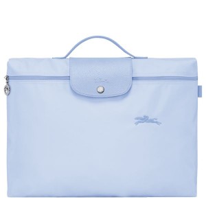 Blue Longchamp Le Pliage S Women's Briefcase | 85743-UVZN