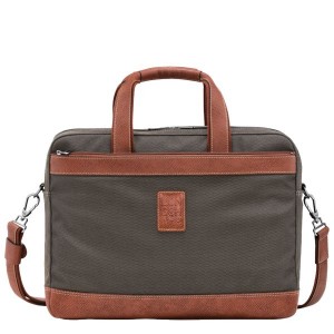 Brown Longchamp Boxford L Men's Briefcase | 10894-QFSP