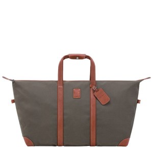 Brown Longchamp Boxford L Men's Travel Bags | 61384-JCLK