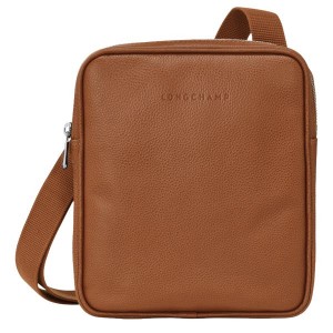 Brown Longchamp Le Foulonne XS Men's Crossbody Bags | 74381-MCDZ