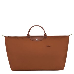 Brown Longchamp Le Pliage M Men's Travel Bags | 48639-MSPR