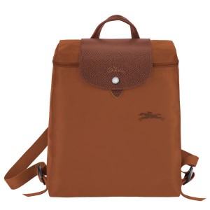 Brown Longchamp Le Pliage M Women's Backpacks | 61043-NBME