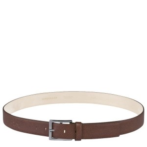 Brown Longchamp Le Pliage Men's Belts | 50246-KWUF