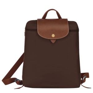 Brown Longchamp Le Pliage Original M Women's Backpacks | 32516-JARZ