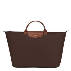 Brown Longchamp Le Pliage Original S Men's Travel Bags | 67085-OYNL