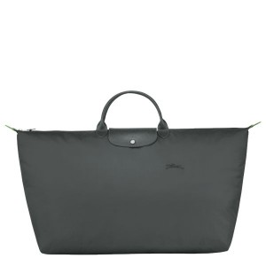 Deep Grey Longchamp Le Pliage M Men's Travel Bags | 48715-YUAQ