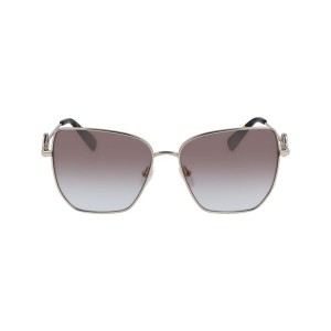 Gold / Pink Longchamp Acetate Women's Sunglasses | 50814-AEIV