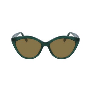 Green Longchamp Acetate Women's Sunglasses | 49076-WBGU