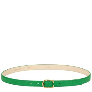 Green Longchamp Le Foulonne Women's Belts | 31920-HNKY