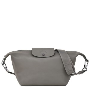 Grey Longchamp Le Pliage Xtra S Men's Hobo Bag | 89510-ZTLB