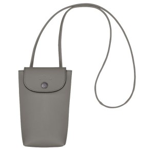 Grey Longchamp Le Pliage Xtra With Leather Lace Women's Phone Case | 01982-VINE