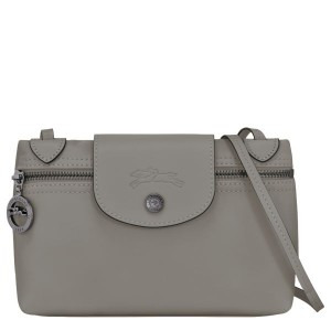 Grey Longchamp Le Pliage Xtra XS Women's Crossbody Bags | 17486-KUNS