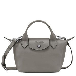 Grey Longchamp Le Pliage Xtra XS Women's Handbag | 50792-FPIJ