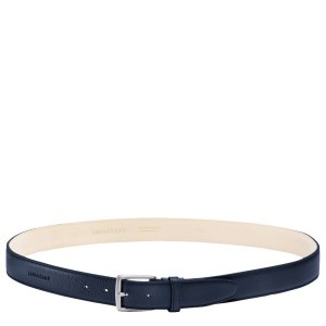 Navy Longchamp Le Foulonne Men's Belts | 04731-BEMH