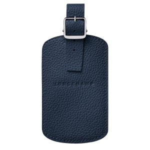 Navy Longchamp Le Foulonne Men's Luggage Bags | 53026-MKUZ