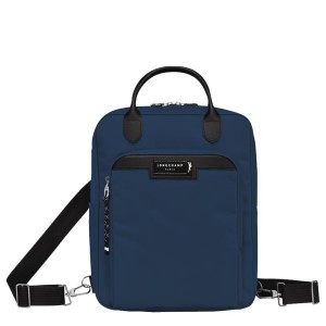 Navy Longchamp Le Pliage Energy M Men's Backpacks | 45132-RUVP